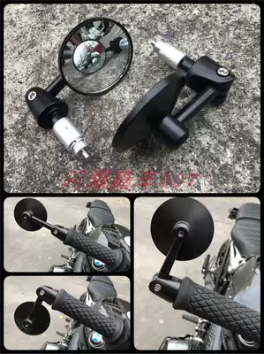 GN Tianjun Ranger CG125 retro locomotive modification universal folding hand handle mirror handlebar Rear Mirror Mirror