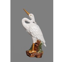 Height 20 to 34cm large crane red-crowned crane flying crane ceramic ornaments animal home decoration crafts ornaments