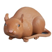 White Rat Mouse Zodiac Ceramic Decoration Garden Garden Decoration Animal Art Modern Home Crafts