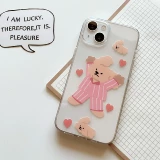 Apple, милый совместимый iPhone 12, чехол для телефона, пижама, iphone, 13promax, 78plus