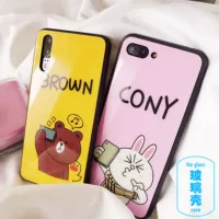 Apple, мультяшный iPhone 6 *S, стеклянная барсетка, чехол для телефона, 6, для влюбленных, 7, 7plus