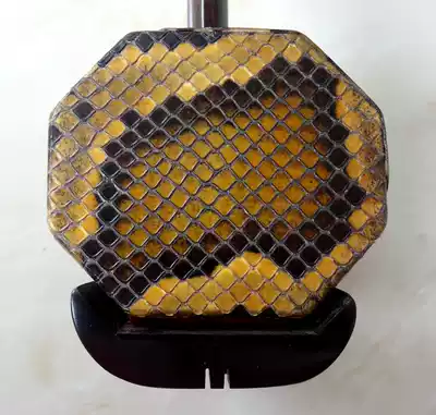 Factory direct refined Ebony flat octagonal erhu gift box can be changed to the head of the Rooster