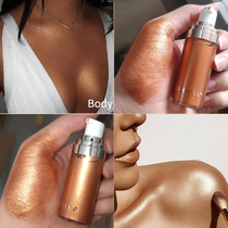 Black oil bronze high gloss powder glitter face brightening European and American wheat color Foundation black pool Latin dance palm oil