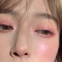 Inflexible fairy liquid eye shadow glitter silkworm liquid eye shadow liquid pearlescent shiny super flash set Tear eye makeup shiny