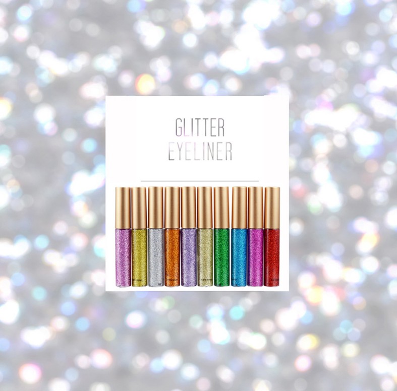 Hiệu suất không thấm nước màu ướt sequins stars bút kẻ mắt dạng lỏng siêu sáng bóng Jingjing nằm tằm eyeshadow sáng bút góc cây vẽ mắt