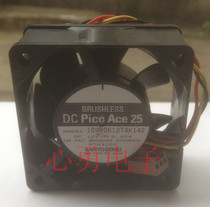 Original Sanyo Sanyo heat dissipation fan 109R0612T4K142 DC12V 0 4A 6025 3-wire