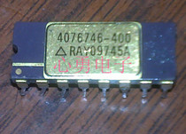 Original IC 4076746-400 DRY gold-plated straight strip CDIP16 5962 883