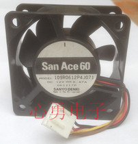 Original Sanyo Sanyo heat dissipation fan 109R0612P4J071 12V 0 47A 6025 4-wire