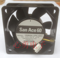Original Sanyo Sanyo heat dissipation fan 109R0612P4J031 12V 0 47A 6025 4-wire