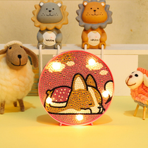 Children's Diamond Sticking Handmade diy Material Package Crystal Children's Day Gift Girl Educational Toys