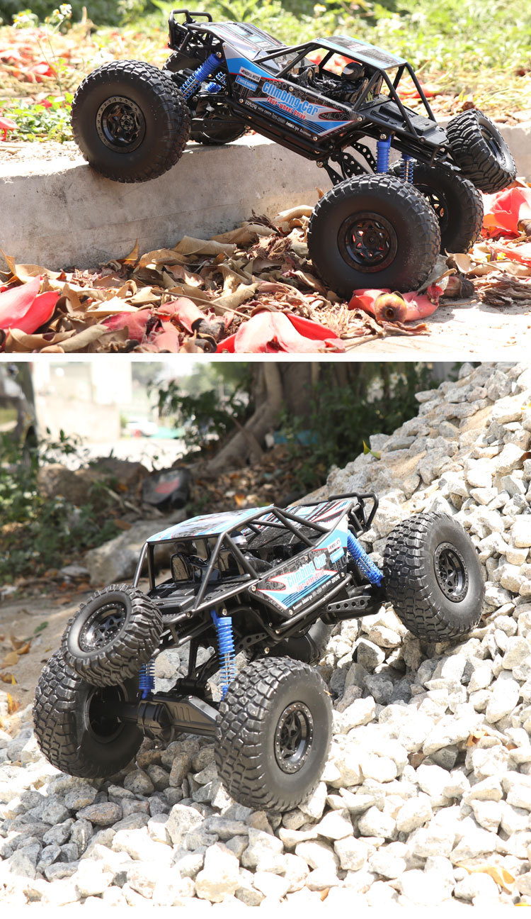 Meizhi quá khổ điều khiển từ xa xe off-road xe bốn bánh leo lên xe điều khiển từ xa tốc độ cao xe đua chống xe đua đồ chơi trẻ em đồ chơi thông minh cho bé