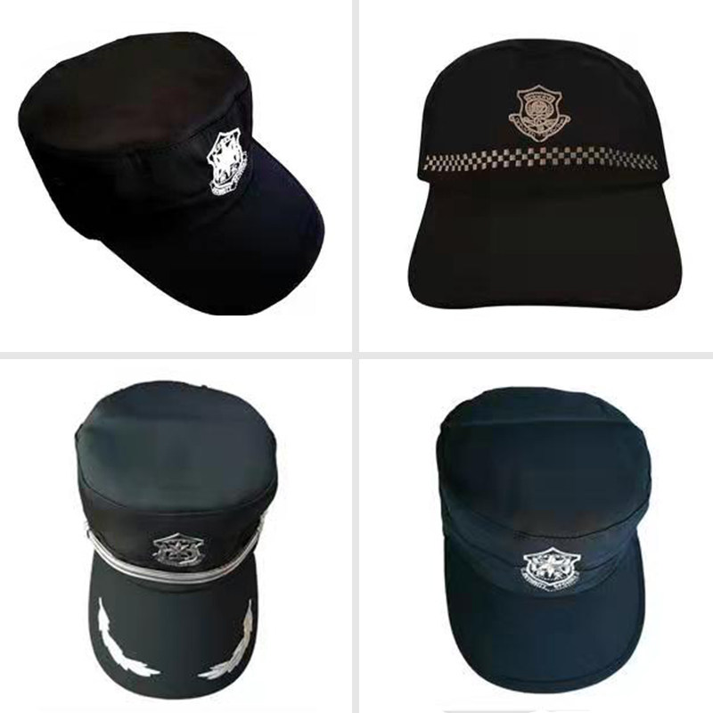 New security hat summer breathable men's security hat summer universal adjustable black duck tongue as a training cap