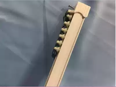 Aluminum alloy curtain track curtain rod Roman Rod guide rail slide slide top side mounted double track straight rail pulley bracket