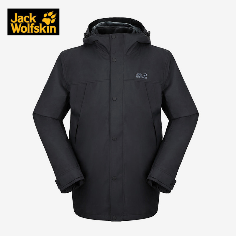 Jackwolfskin Wolf Claw Fall Man Windproof breathable warm and warm even hat jacket jacket 5120131