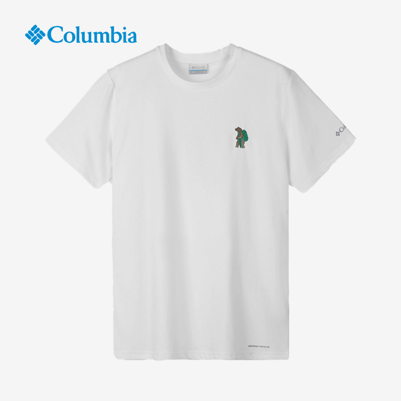 Columnia Colombian male and female co-pay outdoor hygroscopic dry and dry printed short sleeve T-shirt XE1483