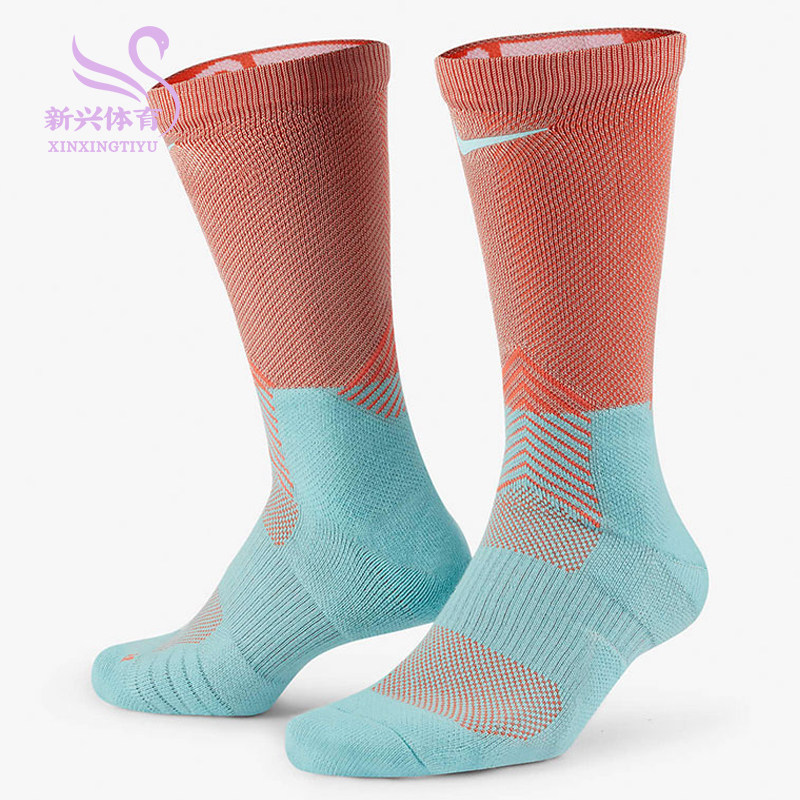 Nike Nike 2021 New men and women high cylinder summer basketball casual sports socks DD0492-801