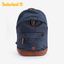 Timberland Men Outdoor Leisure Four Seasons Fashion Splicing Double Shoulder Backpack A1COB