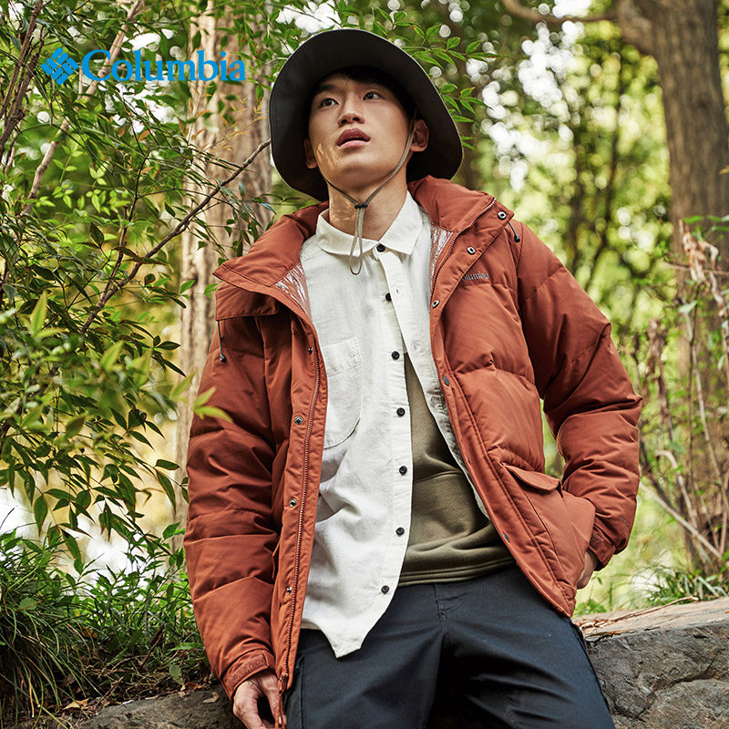 Columnia Colombia Men's outdoor 550 fluffy heat reflection Warm Down Clothing WE0995