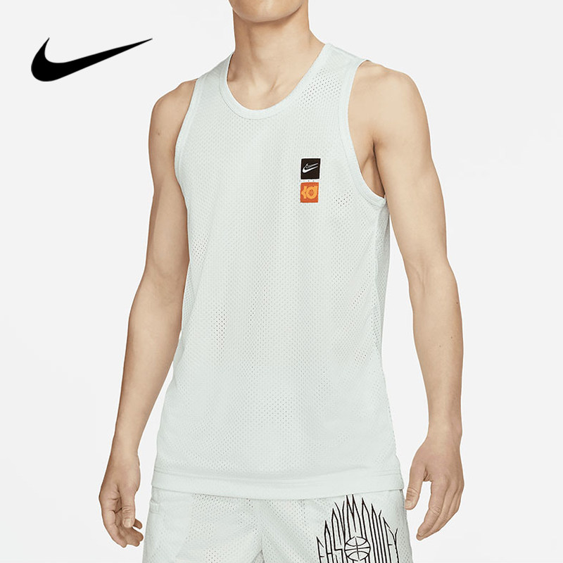 Nike Nike Summer New Men's Sports Basketball Round Collar Short Sleeve T-shirt CV2408-394