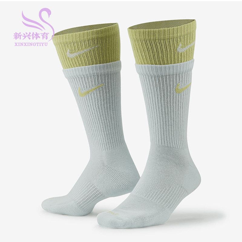 Nike Nike 2021 New splicing Coloured Men and Women Summer Training Sports Sox DD2795-330