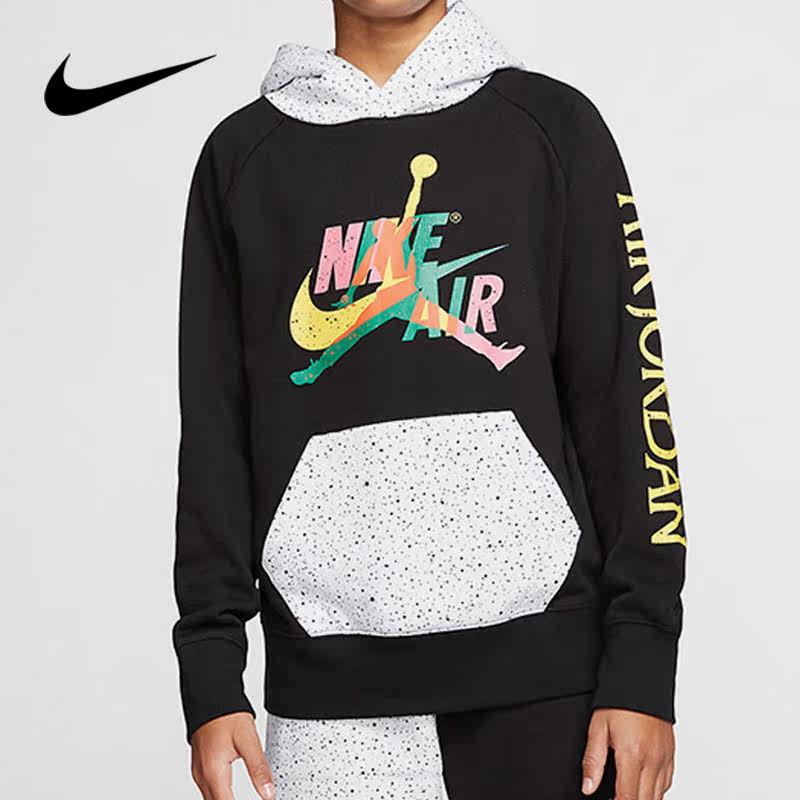 Nike Nike JUMPMAN CLASSICS Big Boy sleeve headwear sweatshirt CV5712-011