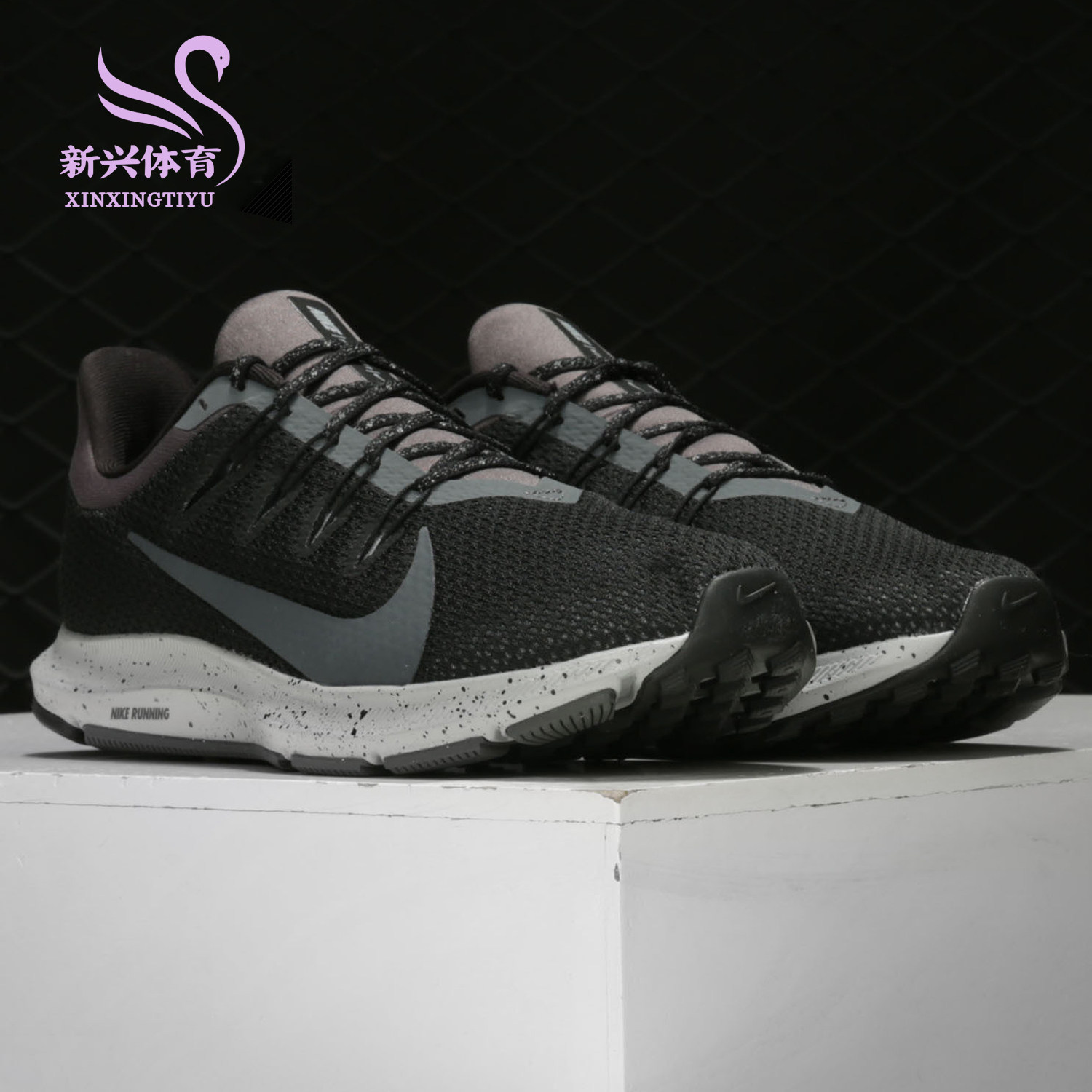 Nike Nike 2021 new Men's Shock Lacing Training Light Sneakers Running Shoes CJ6185