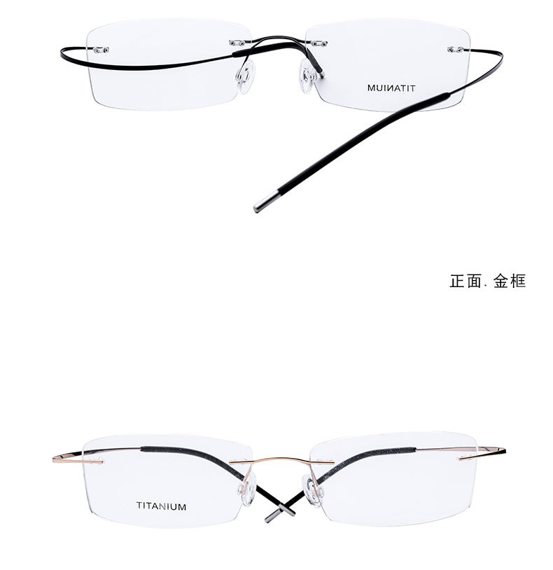 Montures de lunettes en Alliage de titane - Ref 3139754 Image 28