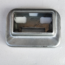 Zinc steel guardrail 40*80 rectangular tube fixed bracket decorative cover iron sheet 40 80 wall card expansion screw fixing piece