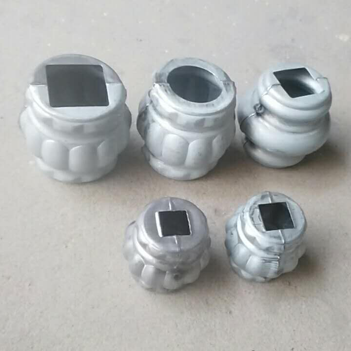 Iron art accessories punching hollow round hole square hole joint square mouth hollow joint
