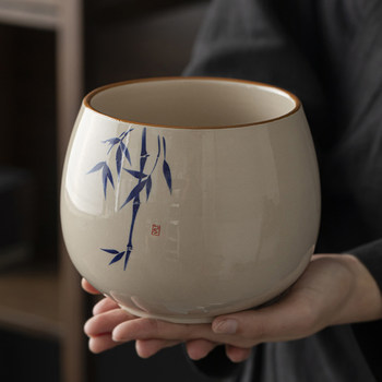 ຊັ້ນສູງການລ້າງຊາ dregs ຖັງ ceramic ການກໍ່ສ້າງນ້ໍາຂະຫນາດນ້ອຍແລະຂະຫນາດໃຫຍ່ໂຖປັດສະວະນ້ໍາເສຍ bucket ashtray ຊາຊຸດອຸປະກອນເສີມ tank ຊາ