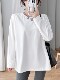 High-end version! Thickened German velvet bottoming shirt for women in autumn and winter with loose white brushed long-sleeved T-shirt and the bottom is missing