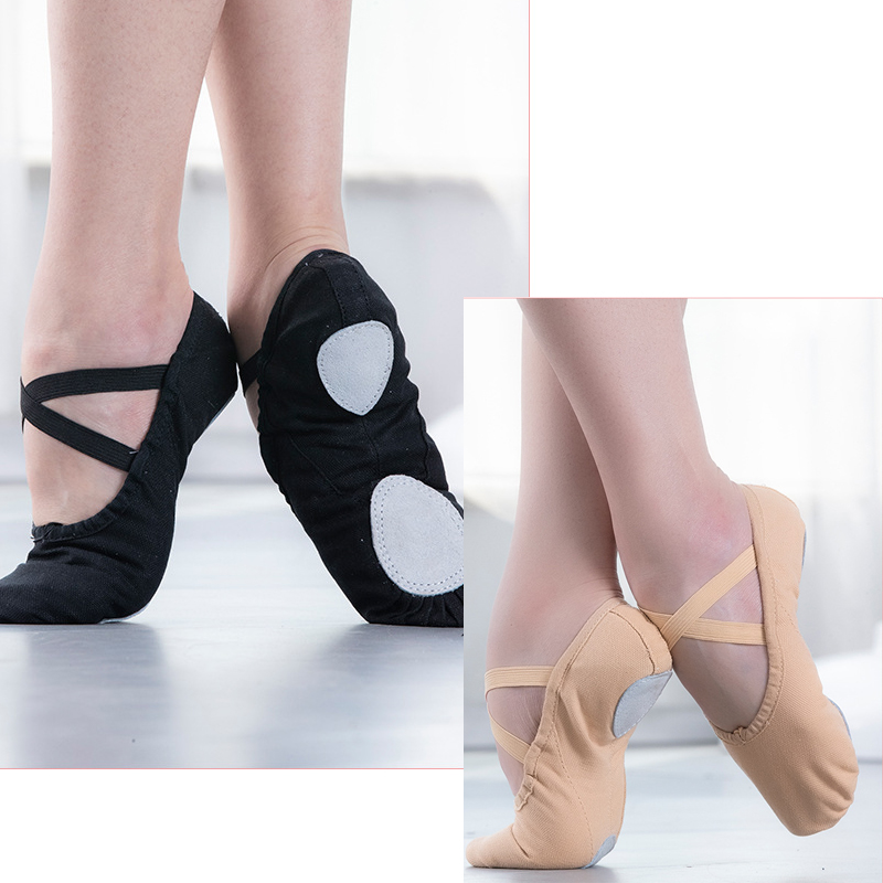 Adult Dance Shoes Soft-bottom Ballet Shoes Folk Dance Cat Paw Shoes Yoga Shoes Body Shoes Female Ballet Practice Shoes Male children