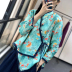 Nguyên Đán mùa xuân và mùa hè cao cấp lanh in áo nhỏ tươi retro loose-fitting tấm dốc khóa hẹn hò tang chiếc váy đầu cô gái 