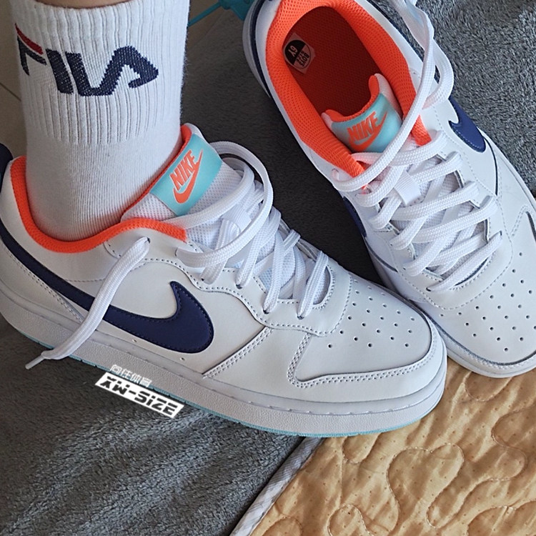 обувь на тонкой подошве ( для скейтборда ) 向往体育nike耐克court新款春夏女子小dunk小空军板鞋 hv1804-121