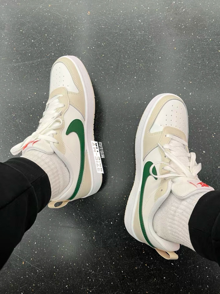 обувь на тонкой подошве ( для скейтборда ) 向往体育nike耐克court新款春夏女子小dunk小空军板鞋 hv1804-121