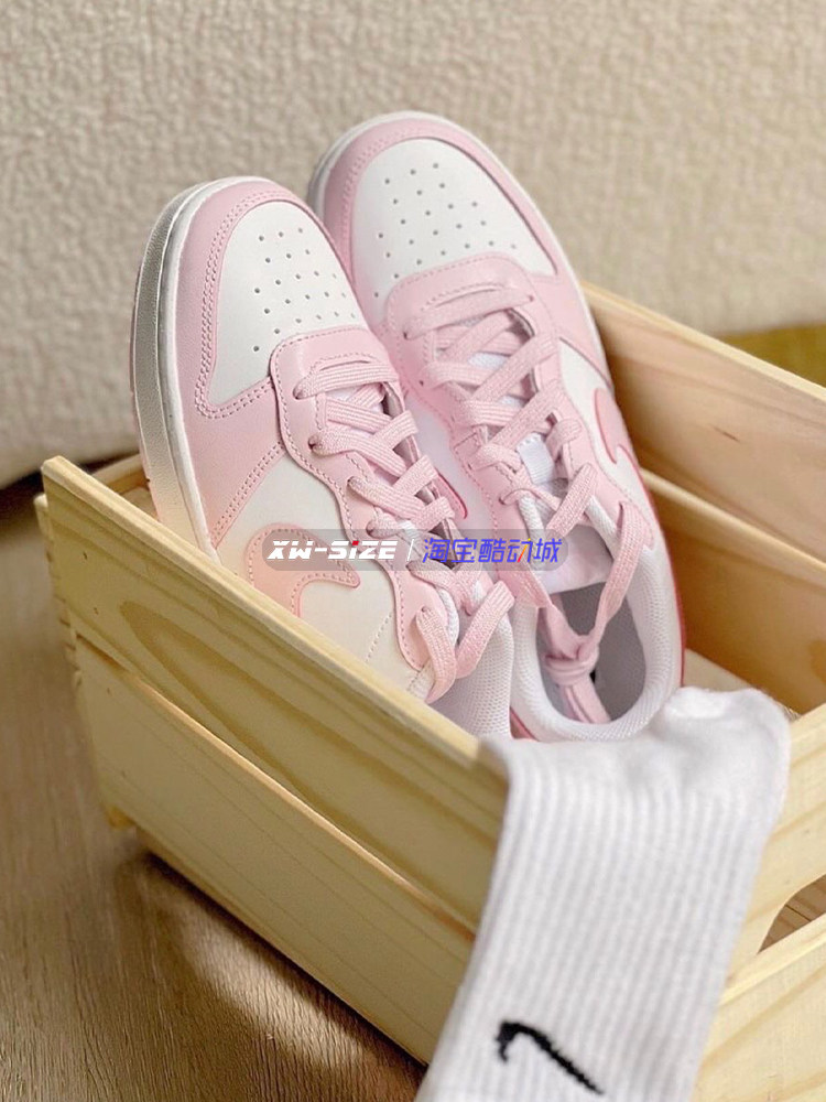 обувь на тонкой подошве ( для скейтборда ) 向往体育nike耐克court新款春夏女子小dunk小空军板鞋 hv1804-121