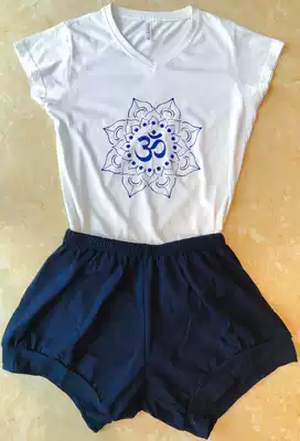 Iyangger T-shirt General Hospital original short sleeve cotton V-collar New breathable sweat-absorbing Indian cotton material thin material