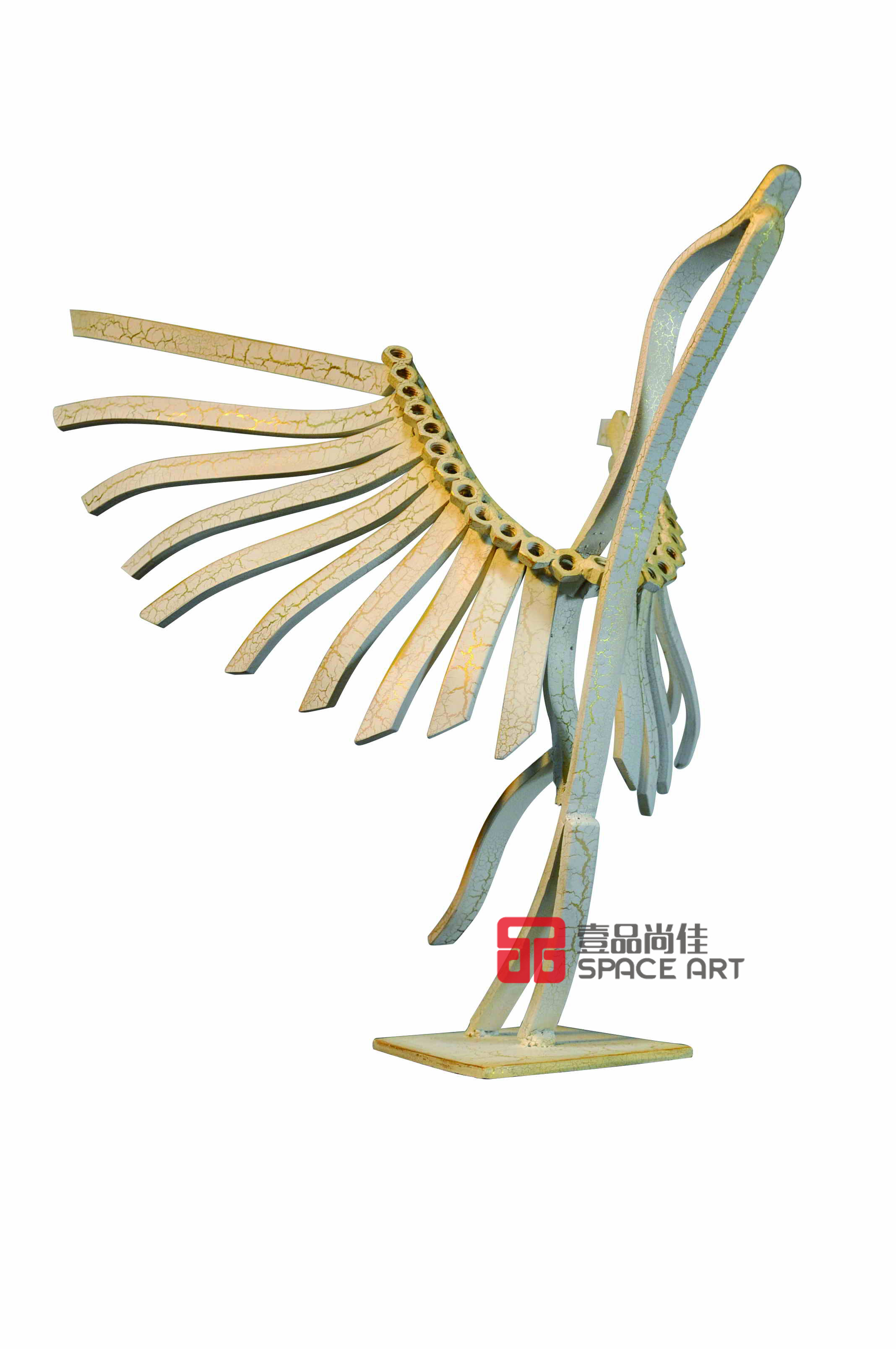 Abstract metal sculpture ornaments Art crafts jewelry Home New house decoration Creative decorations Feng Shui