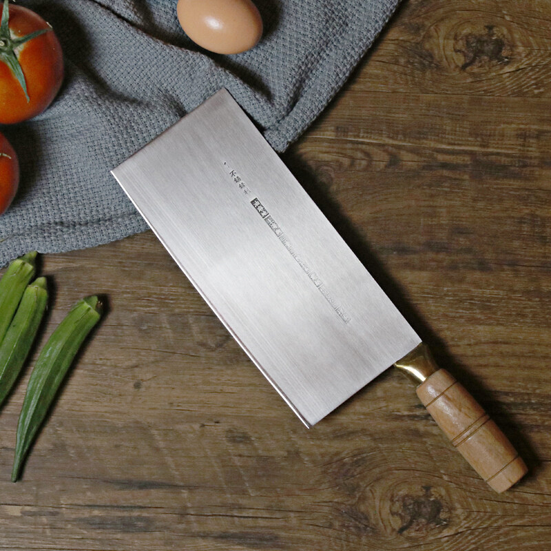 Hong Kong Chen Branch Knife Sliced Knife Sliced Knife Chef Special Stainless Steel Cutting Kitchen Knife Home Handcrafted Forged Sheet Knife