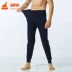 Đồ lót giữ nhiệt Tongniu kiểu mới cotton ấm áp cộng với người béo trung niên dày ấm quần dài cho nam và nữ mùa thu đông đơn CK003 - Quần nóng lên