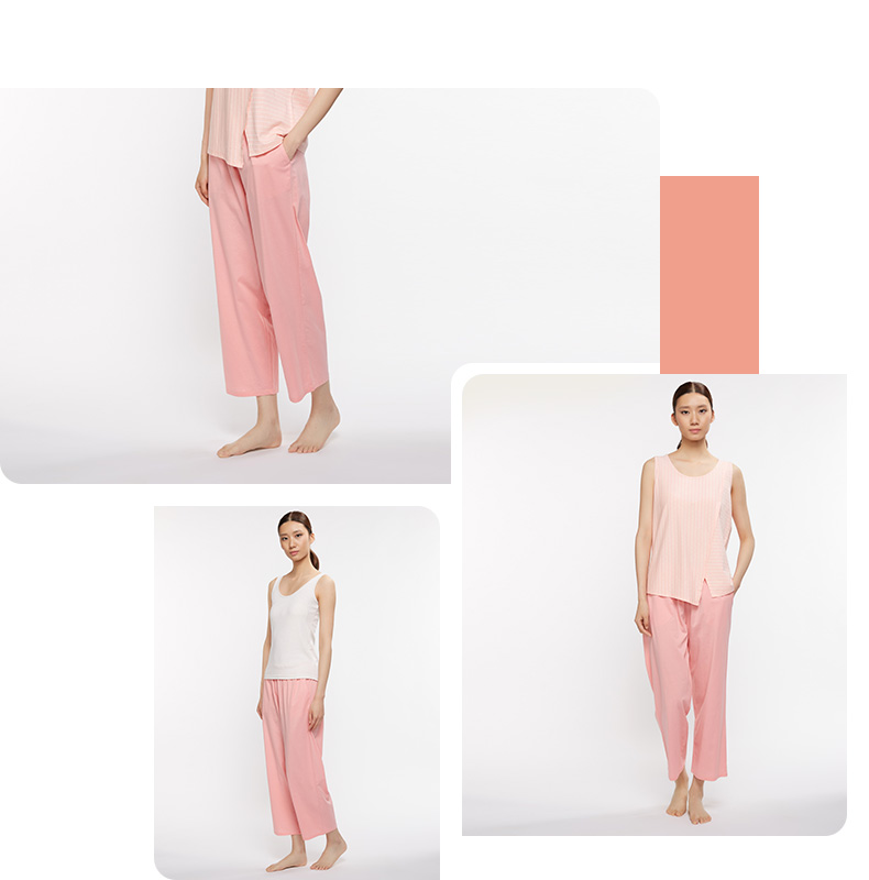 Topnew Copper Bull BLESS Series 2018 Summer New Cotton Mercerized Đan 九 分 女 VK070 sịp nam