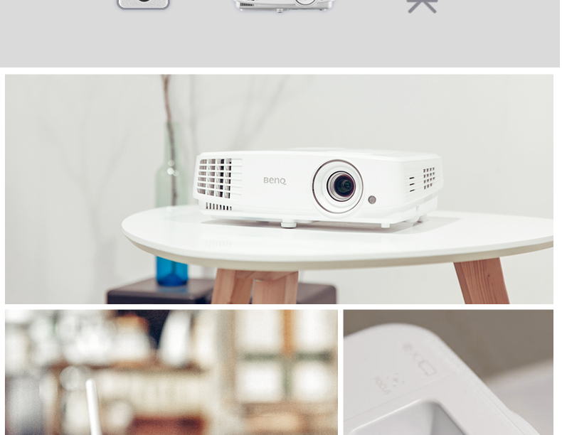 Máy chiếu Benq / BenQ E0433 phòng họp kinh doanh thông minh đào tạo nhà không dây wifi điện thoại di động