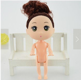 12 cm (memes dolls) cake baking sharper Barbie dolls nude body multiple hairstyles