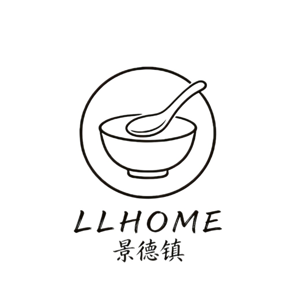 LLHOME粗陶高温釉下彩餐具