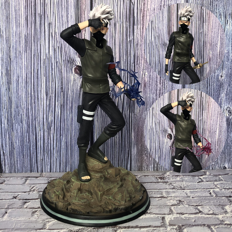 Fire and ninja GK behind the scenes six generations of fire and shadow Kacasi MH Reché writing wheel eye movable hand model pendulum statue