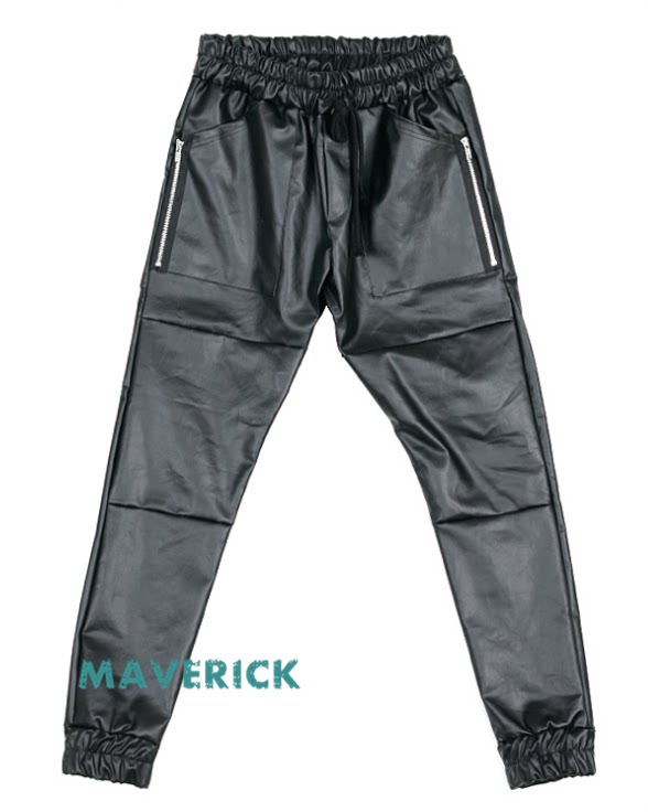 Pantalon cuir homme pour hiver - Ref 1491406 Image 8