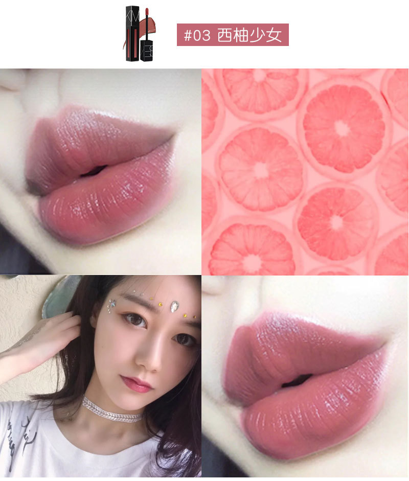 Son bóng mờ rung cùng lớp son bóng bền màu không dính cốc trang điểm - Son bóng / Liquid Rouge 	son bóng glasting water gloss	