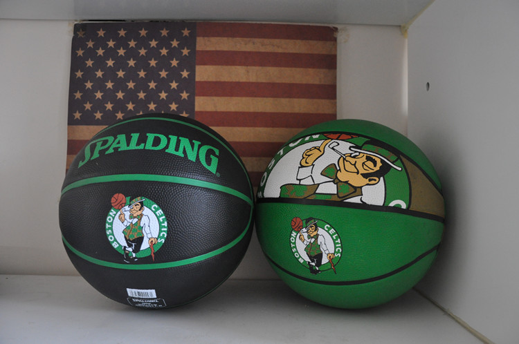 Spalding Spalding Bóng rổ cao su lanqiu NBA Boston Celtics Bóng rổ Owen 	bóng rổ cho bé