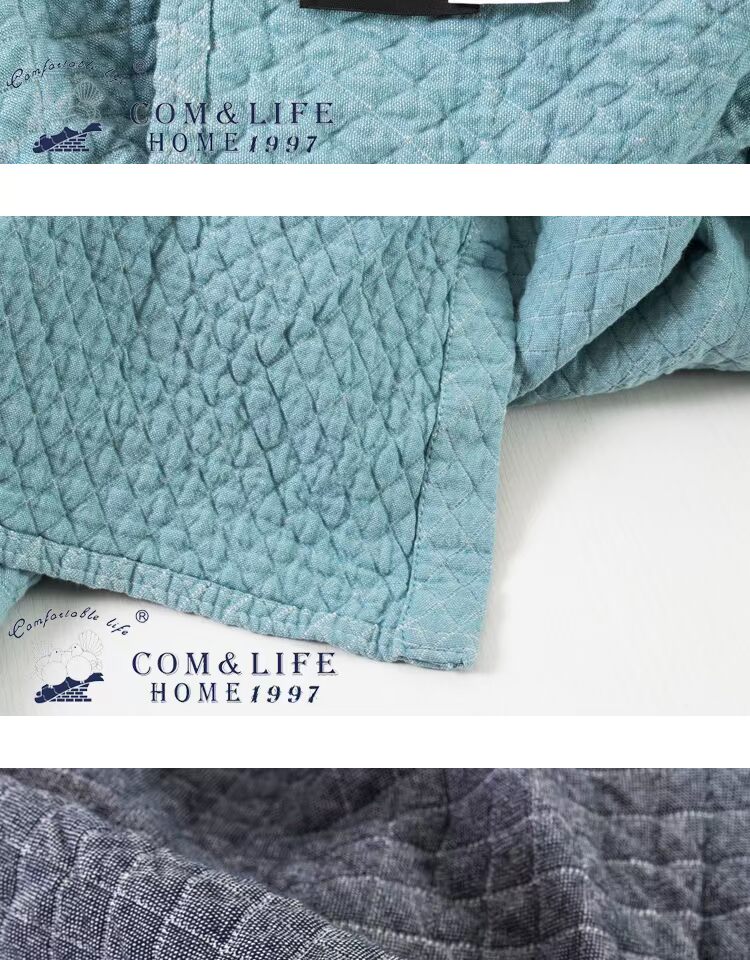 Com & cuộc sống bông gạc chăn quilt điều hòa không khí chăn giải trí chăn gạc tấm chăn văn phòng - Ném / Chăn vỏ chăn nhung