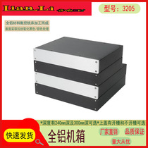 All-aluminum chassis All-aluminum power amplifier Preamplifier DAC decoding Headphone amplifier chassis 240 deep 300 deep 3205A shell